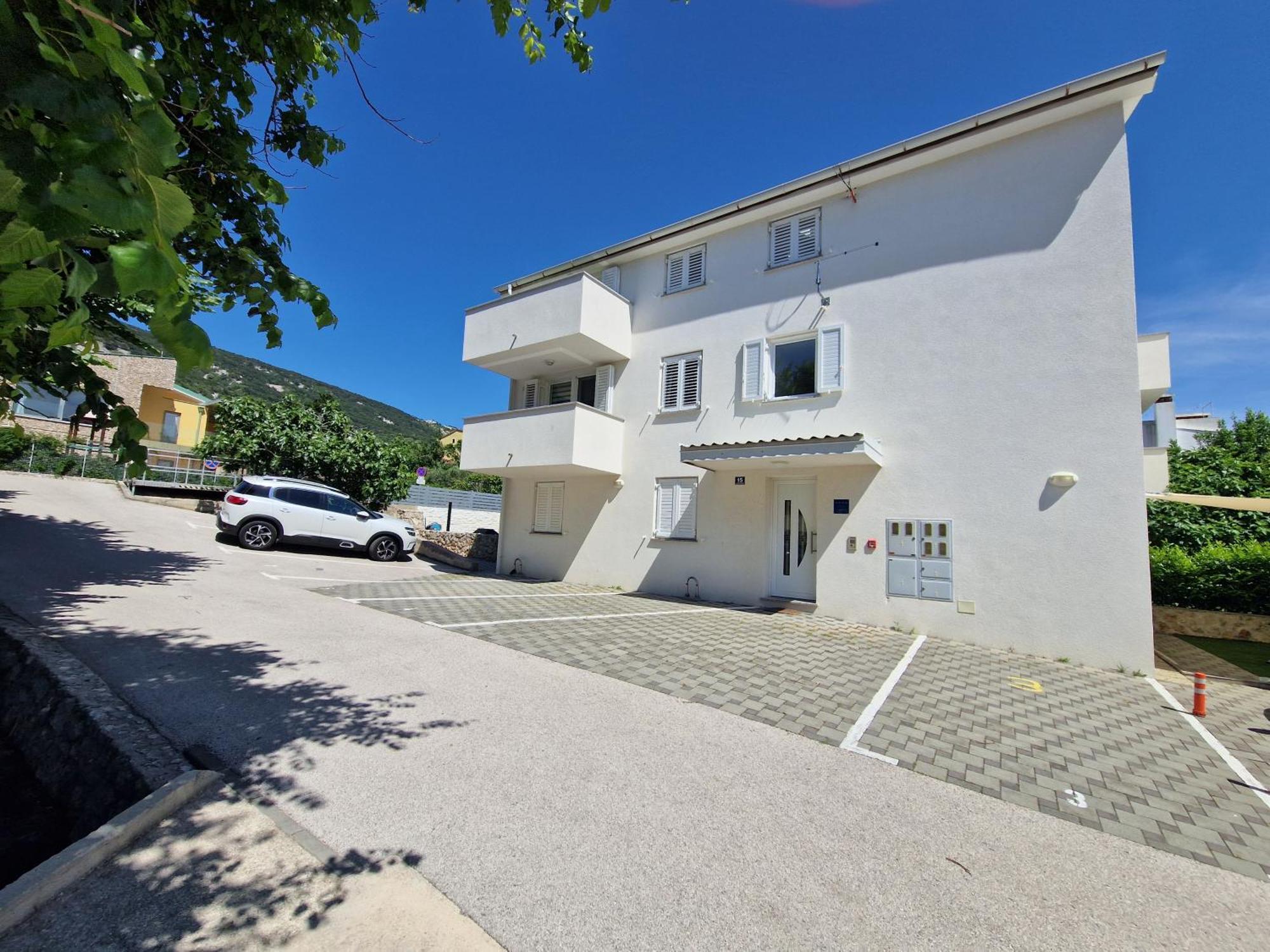 Apartment Slabek Baška Exteriér fotografie
